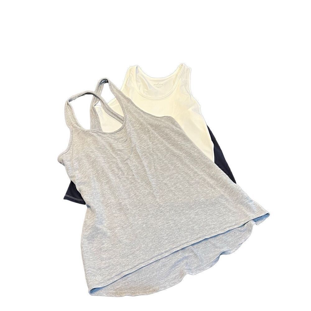 Athleta 2pc Racerback Tank Top Yoga Tank Size Large